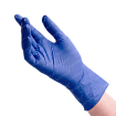 Перчатки BENOVY Nitrile MultiColor BS, нитриловые,сиренево-голубые, M, 50 пар. 3,5 гр.
