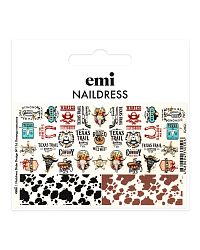 Слайдеры для ногтей, EMI, Naildress Slider Design №136 Легенды каньонов