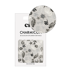 Силиконовые стикеры для ногтей EMI, Charmicon 3D Silicone Stickers №250 Риф