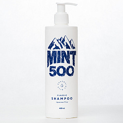Шампунь восстанавливающий Mint500 Classic Shampoo Japanese Mint 400 мл