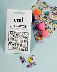 Charmicon 3D Silicone Stickers №247 Комиксы