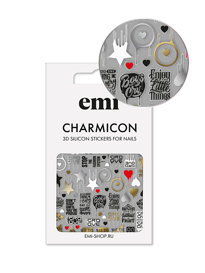 Charmicon 3D Silicone Stickers №168 Значки